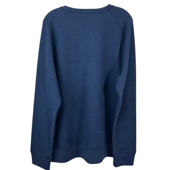 Banana Republic Men’s Crew Pullover Sweater Navy Blue size XL - Picture 5 of 7